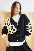 Nonna Cardigan Black /6=
